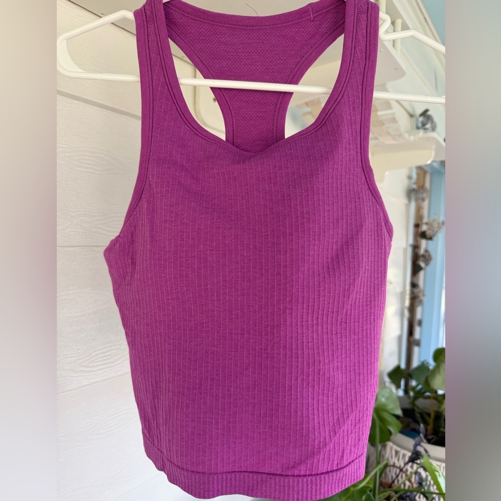 Lululemon Ebb to Street Cropped Racerback tank top